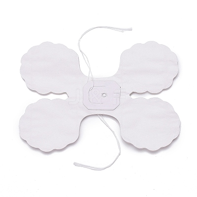 3m Clover Paper Pull Flowers LS-AJEW-WH0022-11A-1