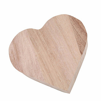 2Pcs Heart Wood Jewelry Storage Boxes OBOX-DJ0001-04-1