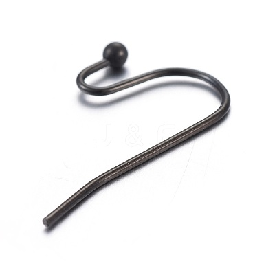 Stainless Steel Earring Hooks Ion Plating(IP) X-STAS-L211-14-B-1