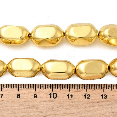 Electroplate Glass Beads Strands EGLA-F166-17G-1