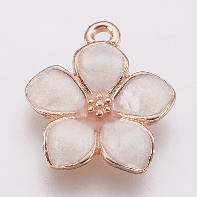 Zinc Alloy Enamel Pendants X-PALLOY-I124-10G-B-1
