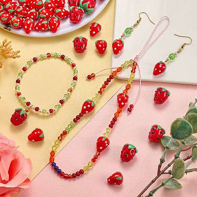 10Pcs Handmade Lampwork Beads LAMP-P-SZ0001-74-1