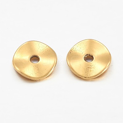 Tibetan Style Alloy Wavy Spacer Beads LS-GLF9350Y-NF-1