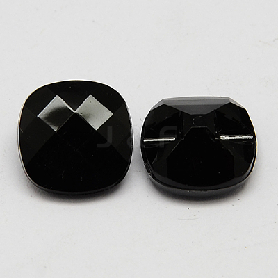 Taiwan Acrylic Rhinestone Buttons BUTT-F018-15mm-01-1
