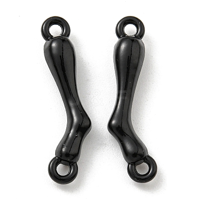 Rack Plating Alloy Connector Charms PALLOY-K010-33EB-1