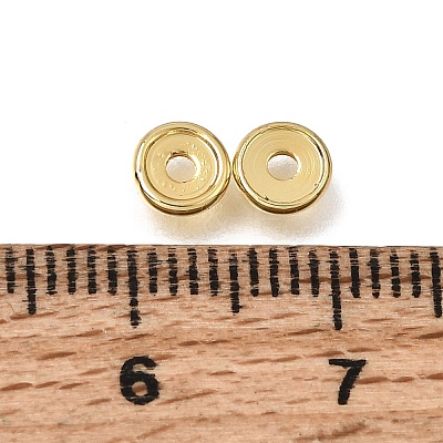 Brass Beads KK-CBA0DF0-18B-G-1