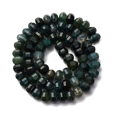 Natural Moss Agate Beads Strands G-P587-D09-02-1