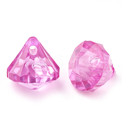 Transparent Acrylic Charms MACR-S296-34-1