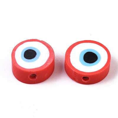 Handmade Polymer Clay Beads CLAY-ZX006-07G-1