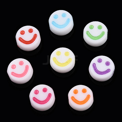 Opaque Craft Acrylic Beads MACR-S369-003B-01-1