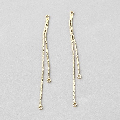 Brass Chain Chandelier Component Links KK-WH0100-026G-1
