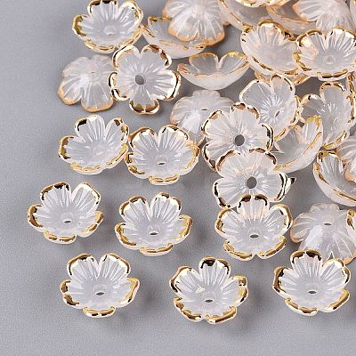 Plastic Bead Caps KY-Q005-04A-02-1
