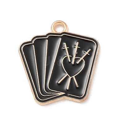 Alloy Enamel Pendants LS-ENAM-A008-45F-KCG-1