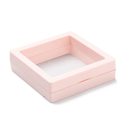 Square Transparent PE Thin Film Suspension Jewelry Display Box CON-D009-01B-04-1