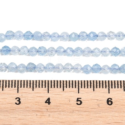 Natural Aquamarine Beads Strands G-RM250101-B31-1