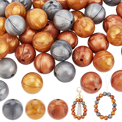 Food Grade Silicone Focal Beads SIL-PH0001-29A-1
