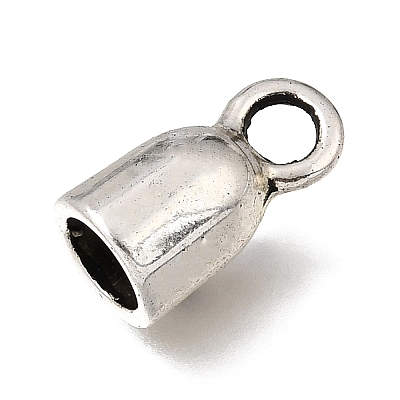 Tibetan Style Alloy Cord Ends FIND-Z128-07AS-1