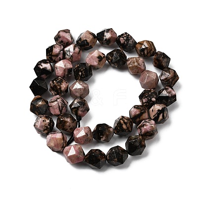Natural Rhodonite Beads Strands G-Z119-A19-03-1