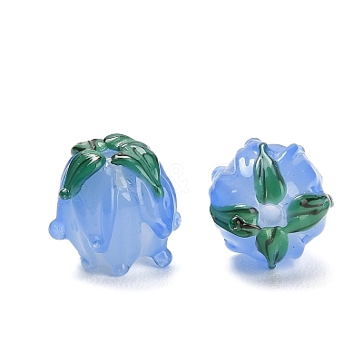 Handmade Lampwork Beads LAMP-F041-02-A12-1