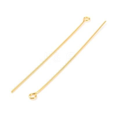 Brass Eye Pins KK-F824-113F-G-1