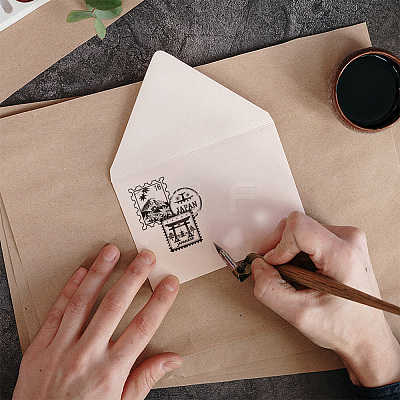 Summer Theme PVC Plastic Clear Stamps DIY-WH0631-0328-1
