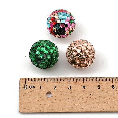 Acrylic Rhinestone Beads OACR-D307-01-20mm-1