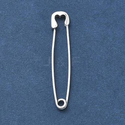 925 Sterling Silver Safety Pin Brooch Findings STER-H120-01P-1