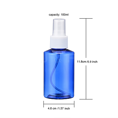 100ml Refillable PET Plastic Spray Bottles LS-TOOL-Q024-02B-02-1