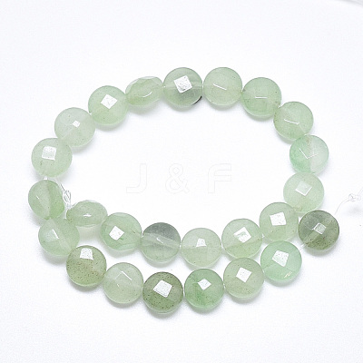 Natural Green Aventurine Beads Strands G-S357-F05-1