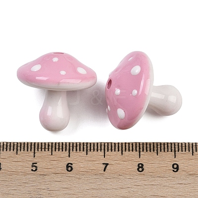 Opaque Acrylic Beads MACR-C036-02B-1