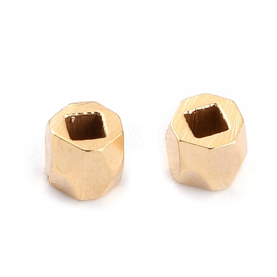 Brass Spacer Beads KK-O133-202A-G-1