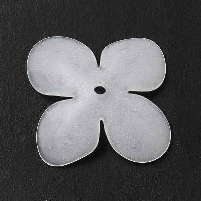 Transparent Acrylic Bead Caps MACR-J122-02-1