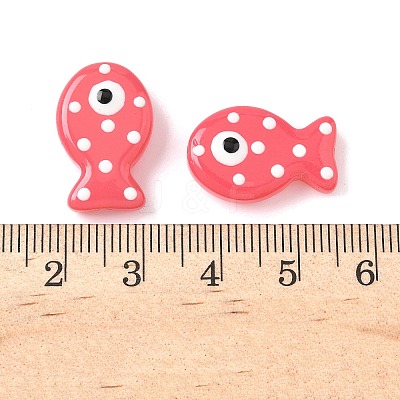 Baking Paint Glass Enamel Beads LAMP-D303-04D-1
