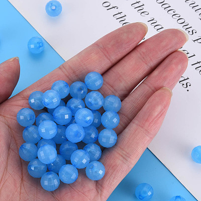 Transparent Acrylic Beads TACR-S153-42E-01-1