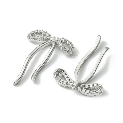 Brass Micro Pave Cubic Zirconia Pendants FIND-Z035-05P-1