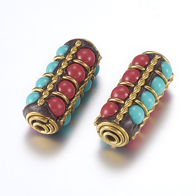 Handmade Indonesia Beads IPDL-F022-55C-1