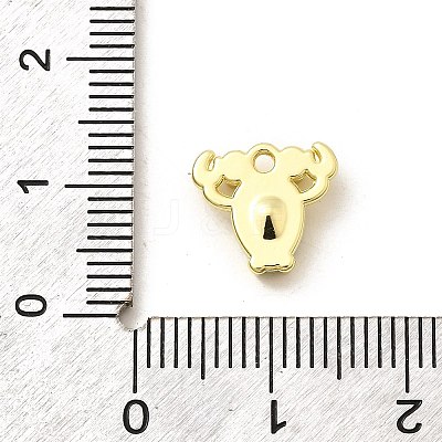 Alloy Rhinestone Pendants PALLOY-D330-02G-02B-1