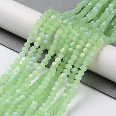 Imitation Jade Glass Beads Strands LS-EGLA-A034-J4mm-MB01-1