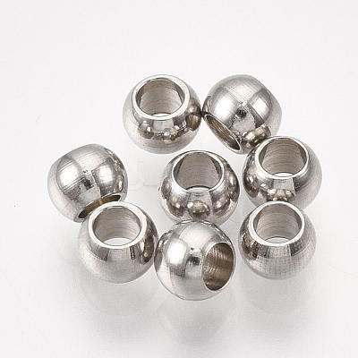 Non-Tarnish 304 Stainless Steel Beads STAS-T008-230P-1