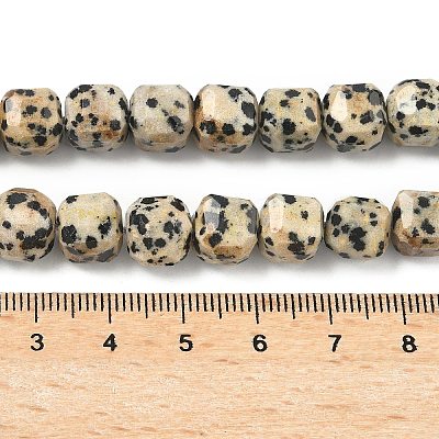 Natural Dalmatian Jasper Beads Strands G-C267-A14-1