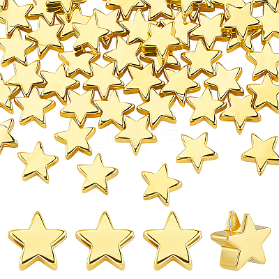 60Pcs Brass Beads KK-PH0012-49G-04-1