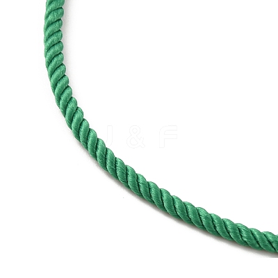 2MM Round Nylon Milan Cord Necklace Makings LS-MAK-F038-C29-G-1