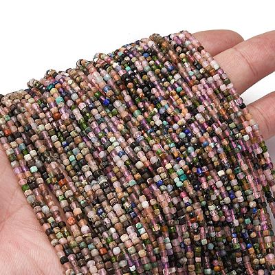Mixed Gemstone Beads Strands G-RM2025-C25-A-1