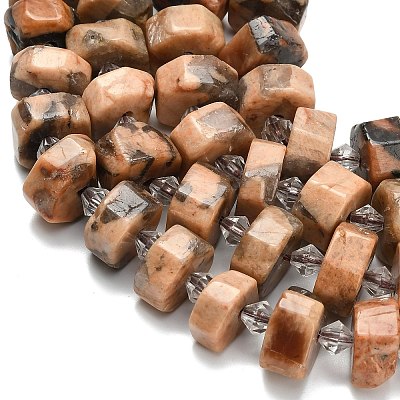 Natural Feldspar Beads Strands G-L642-H04-01-1