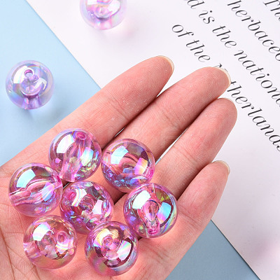 Transparent Acrylic Beads MACR-S370-B20mm-739-1