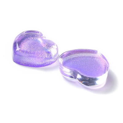 Transparent Resin Cabochons CRES-P019-04F-1