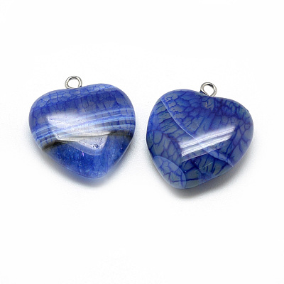 Natural Brazilian Agate Pendants G-S262-01A-1