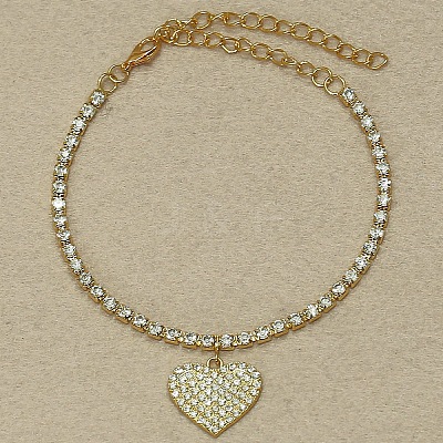 Alloy Rhinestone Anklets FS-WG328E2-02-1