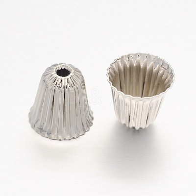Apetalous Brass Bead Cones KK-O077-07-1