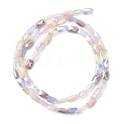 Electroplate Glass Beads Strands EGLA-D300-05-13-1